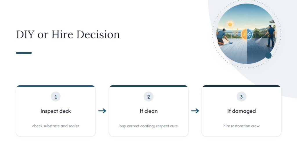 A Practical Take on Coating Your Own Pool Deck — overview diagram