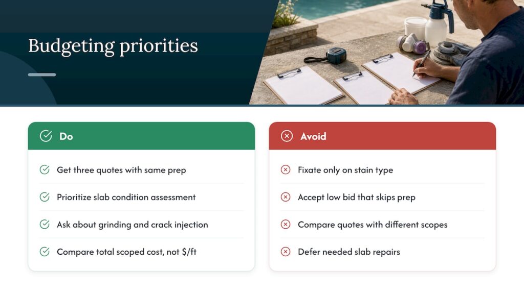 What actually matters when you're budgeting this project — overview diagram